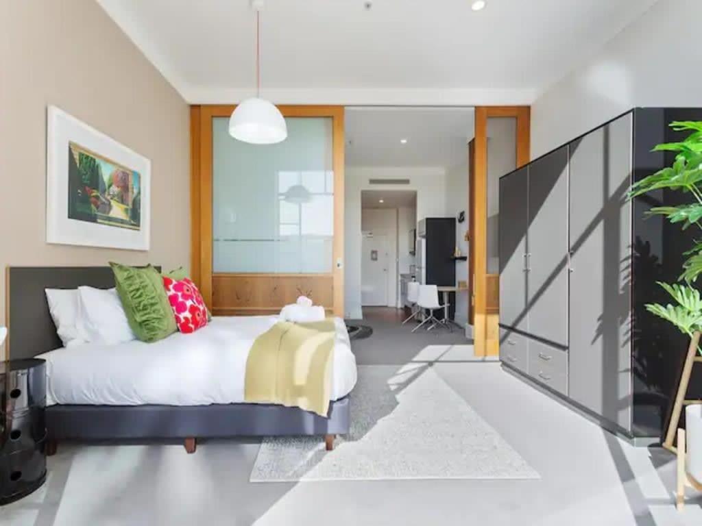 אוקלנד Lovely Bright Apartment With Balcony Pool And Gym מראה חיצוני תמונה